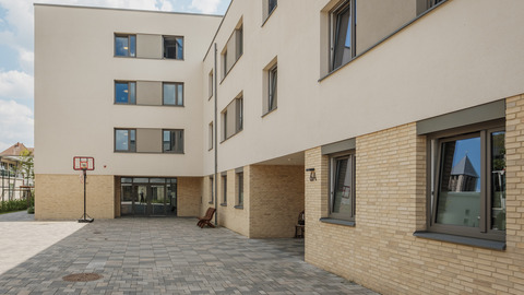 View of the boarding house