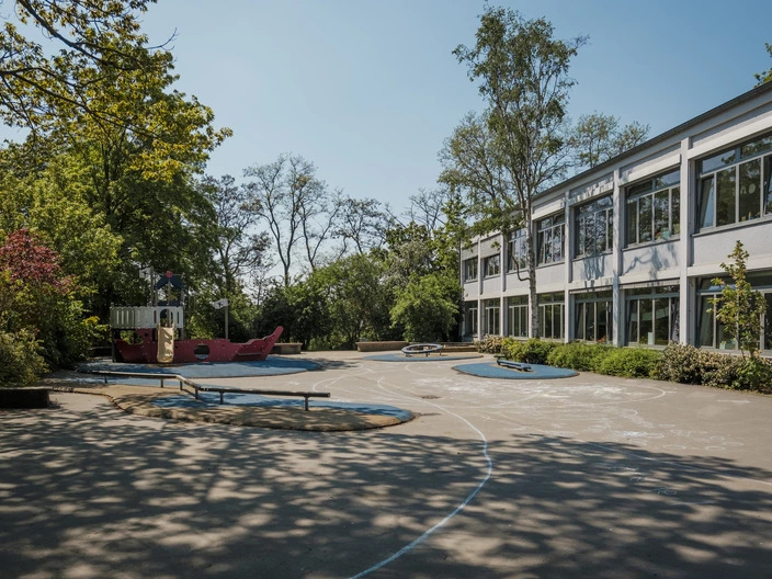 Back of the school